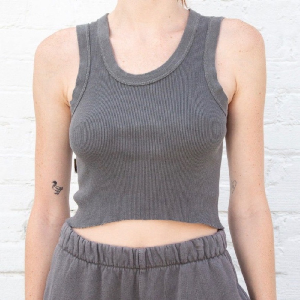 Brandy Melville Connor tank in gray